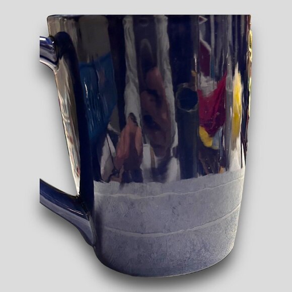 Santa Clause Mug Coffee Tea Hot Cocoa Holiday Winter Cozy EUC - Picture 3 of 11